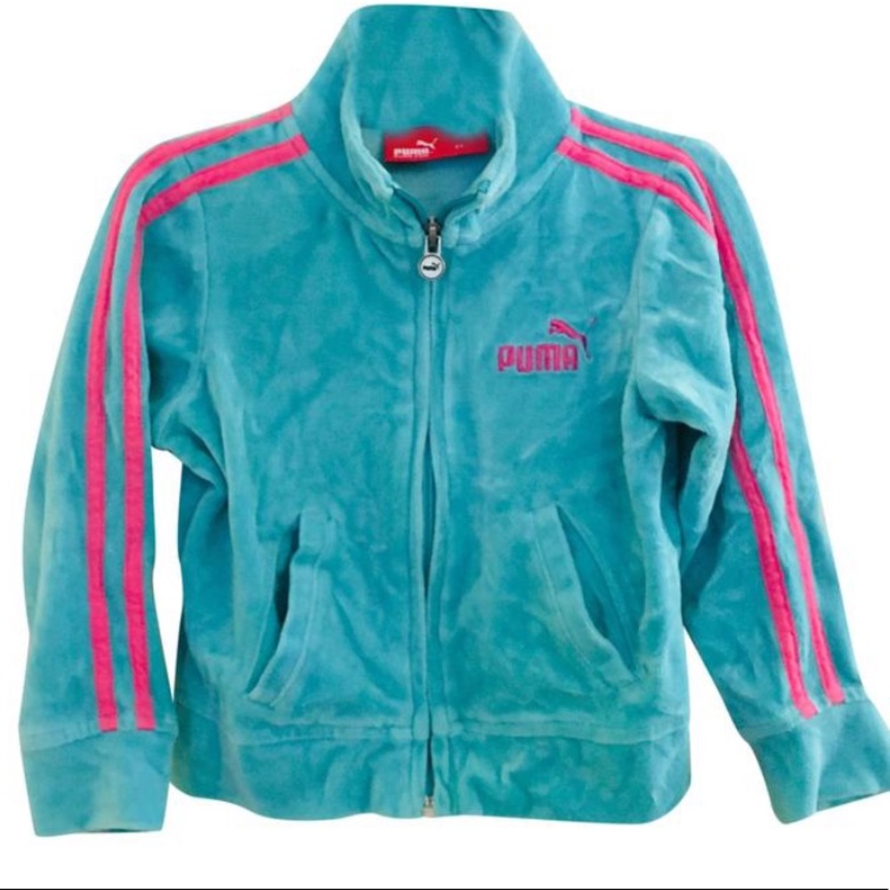 Puma Velour Jacket SZ 2T